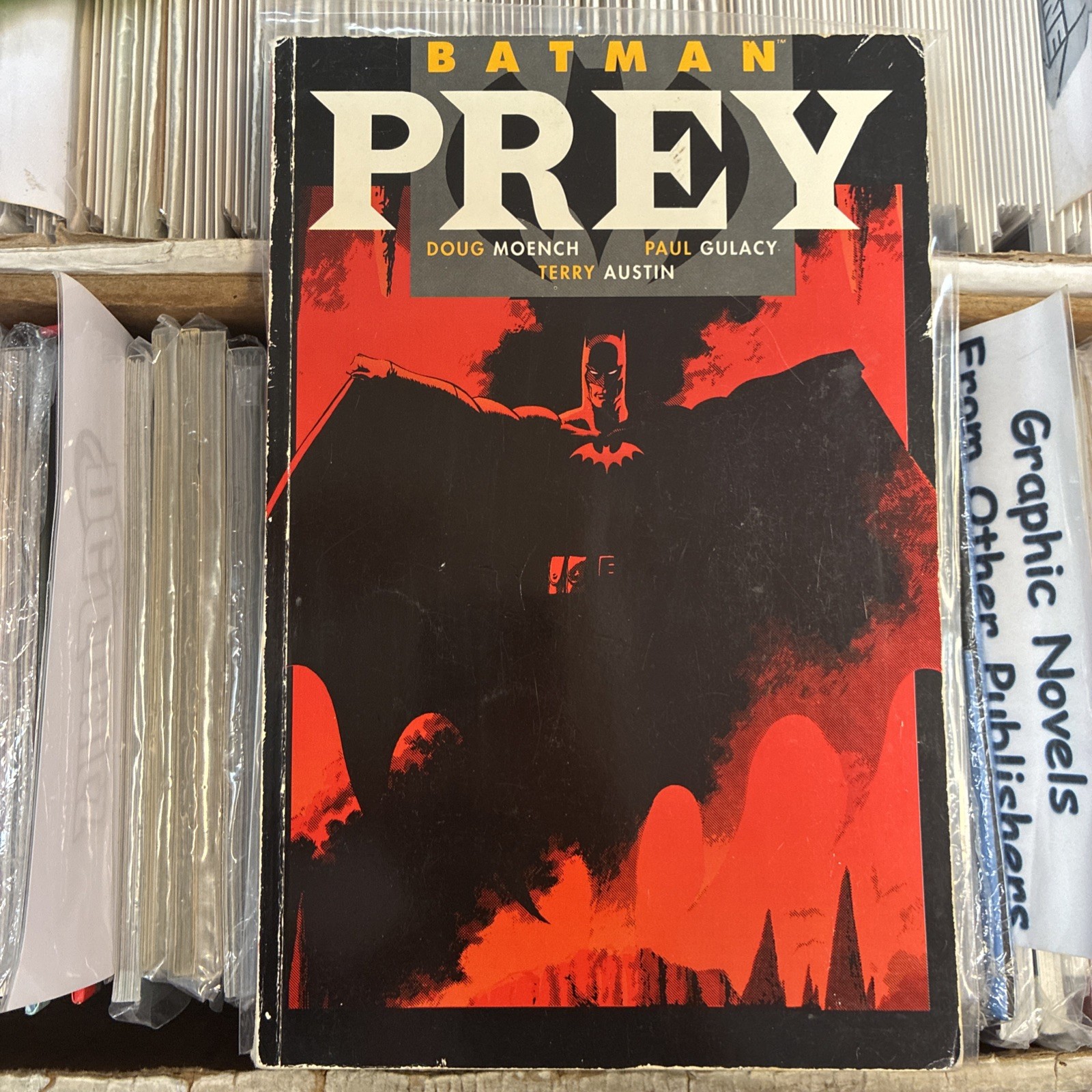 Batman Prey Graphic Novel TPB, 1992, First British Edition,Titan Books DC Comics