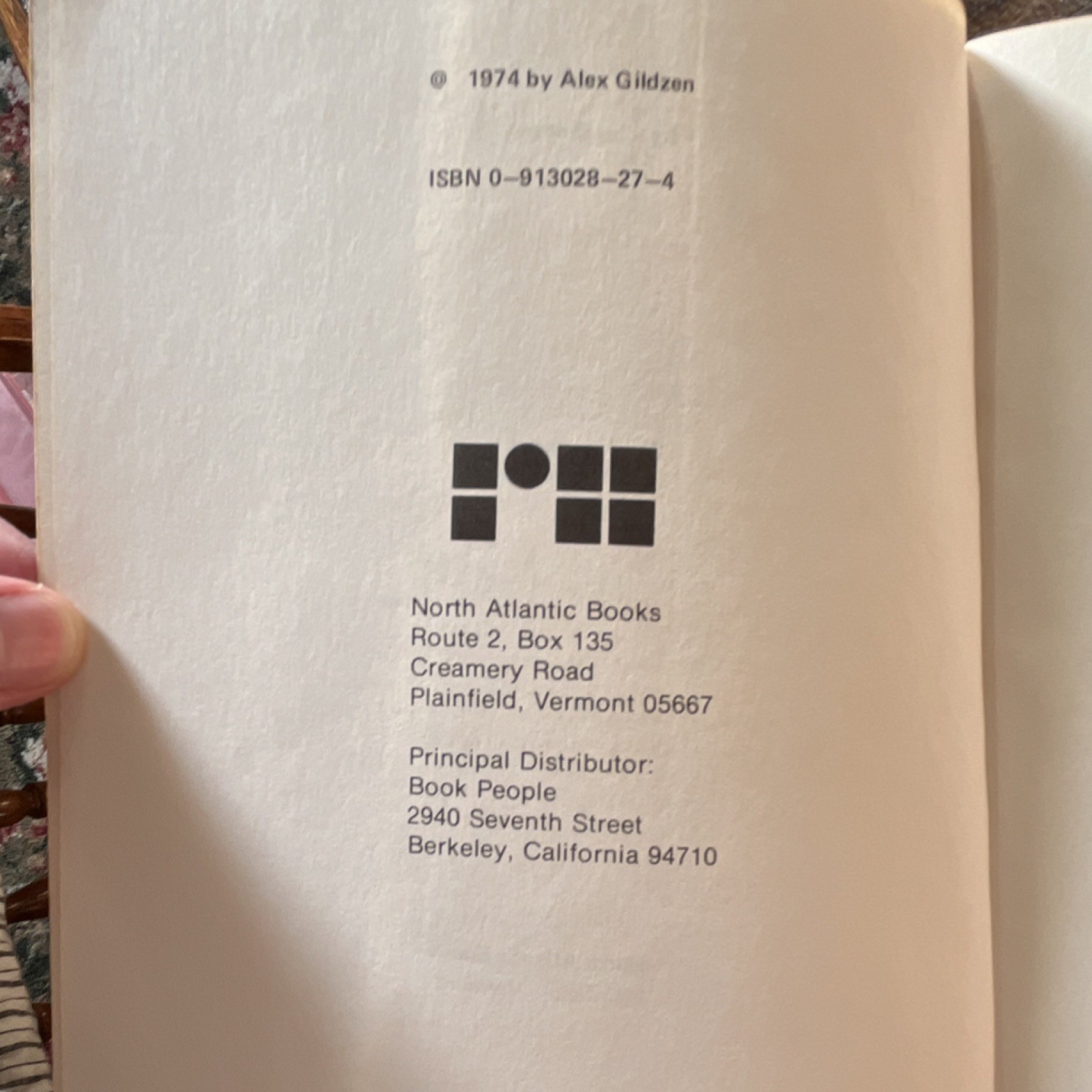 The Year Book by Alex Gildzen Paperback North Atlantic Books 1974