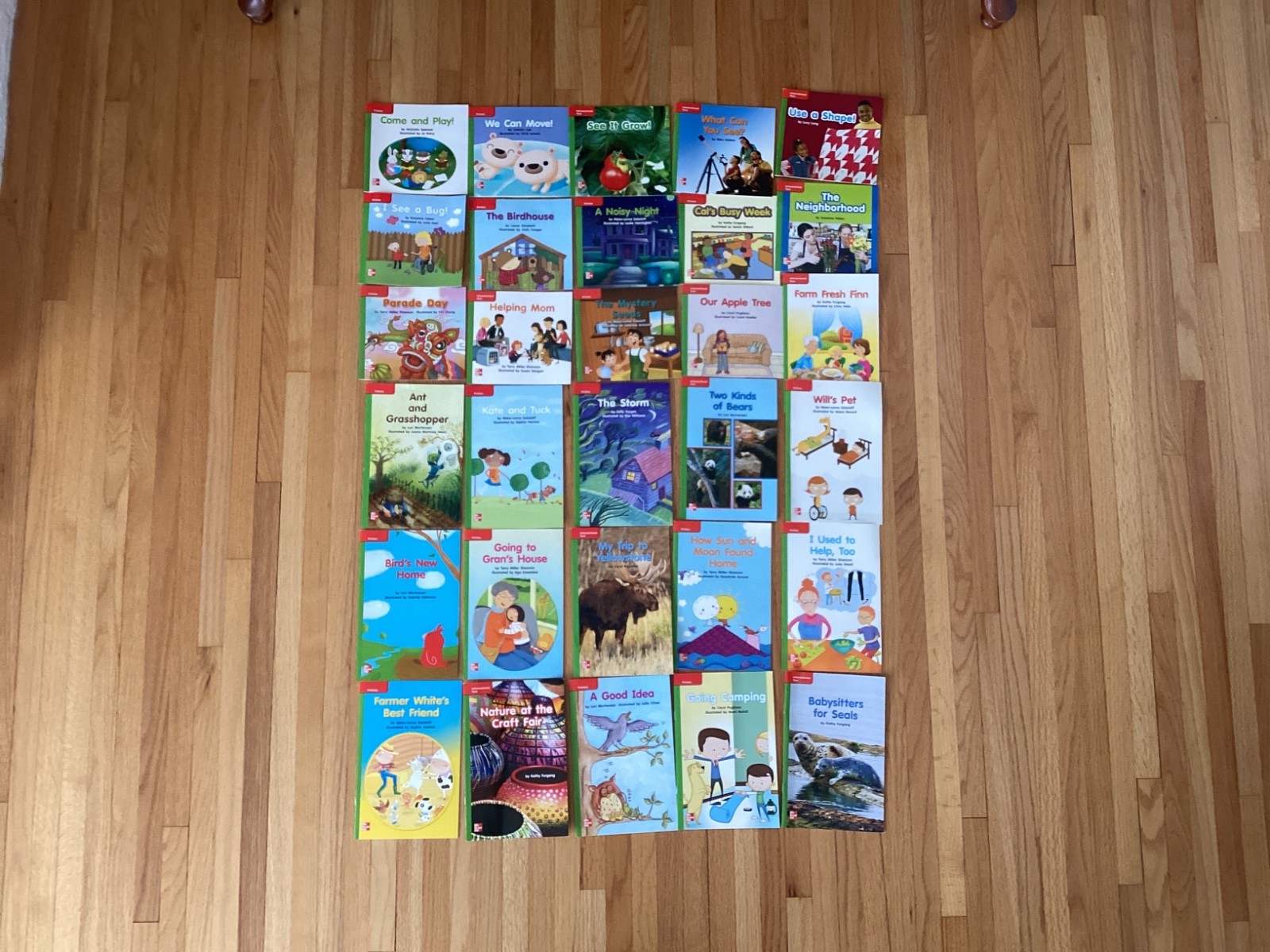 MCGRAW HILL WONDERS LEVELED READERS / GRADE-K / BEYOND / 30 BOOKS