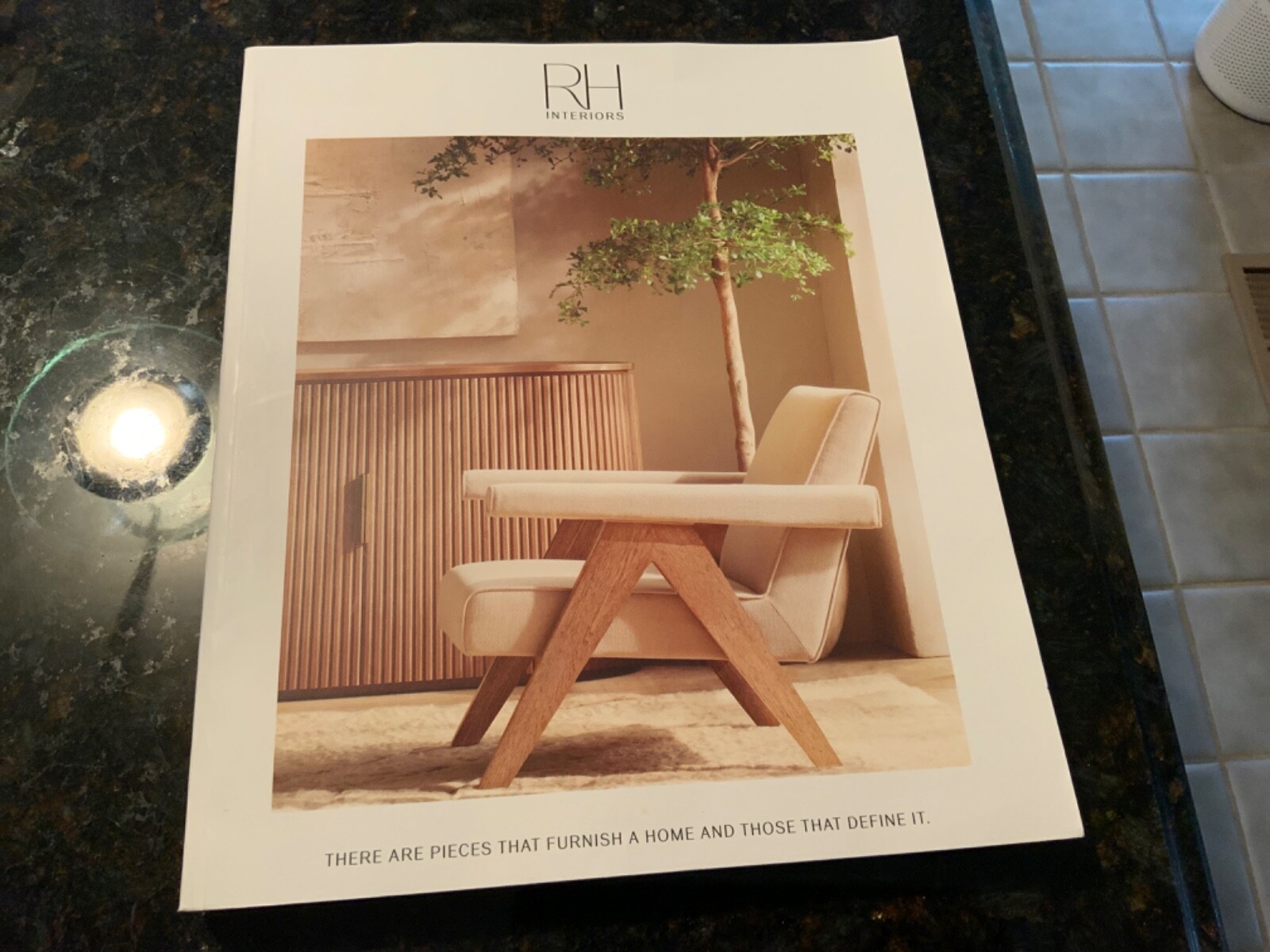 RH Restoration Hardware Interiors Fall 2023 Book Catalog, 600 Pages.