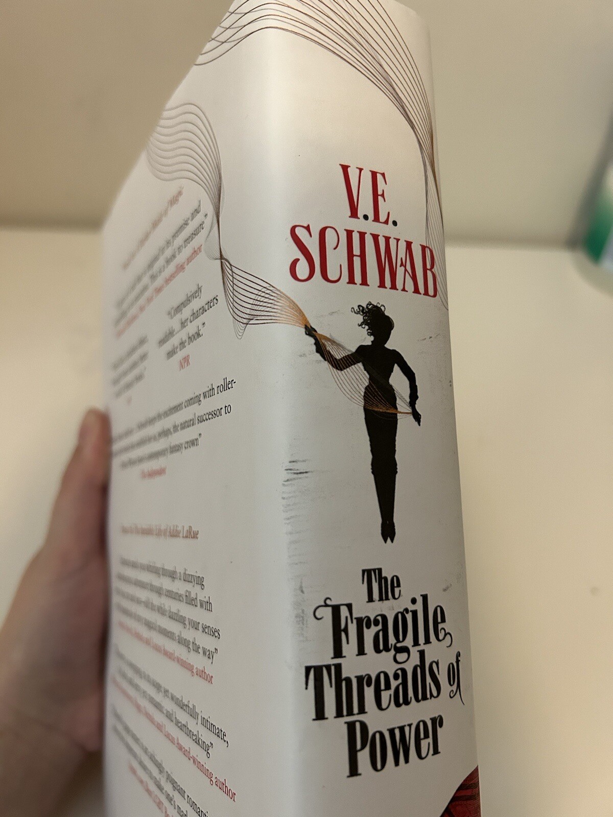 Signed The Fragile Threads of Power V.E. Schwab Waterstones Edition 1/1 Print UK