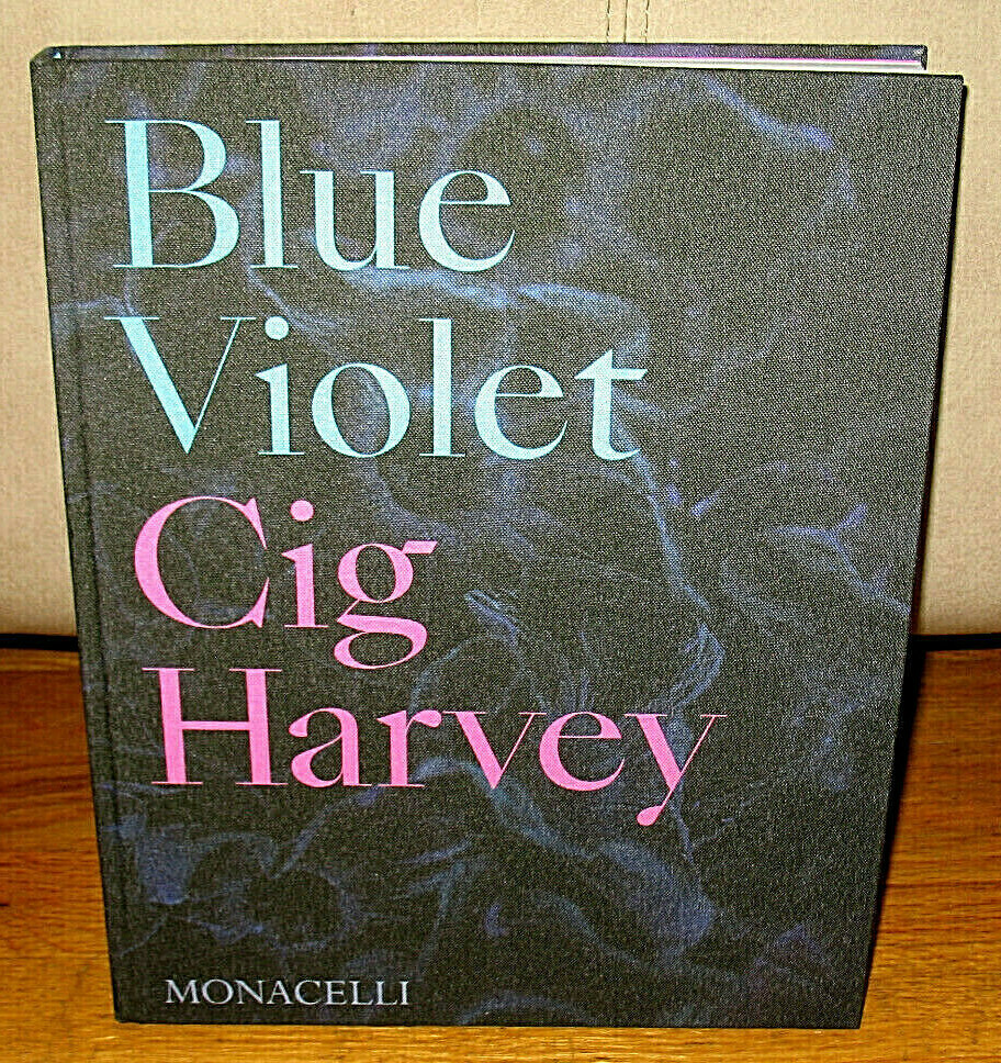 New SIGNED Cig Harvey Blue Violet FIRST PRINT Flowers Plants Art Photographs HC