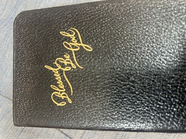 BLESSED BE GOD Complete Catholic PRAYER book 1960 Leather P.J. Kenedy & Sons, NY