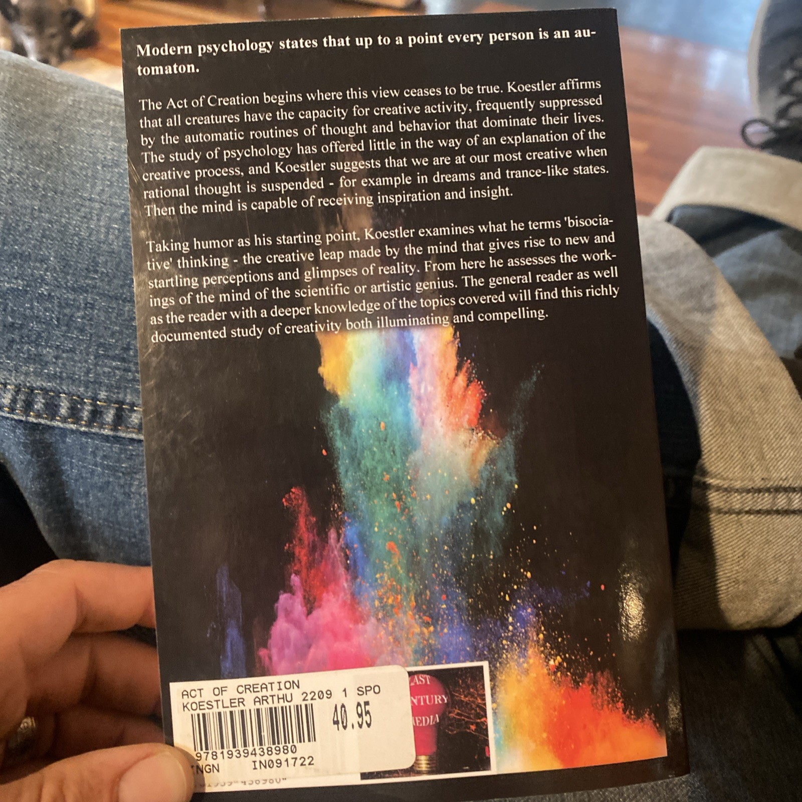 Act of Creation by Arthur Koestler (2014, Trade Paperback) Like New G1