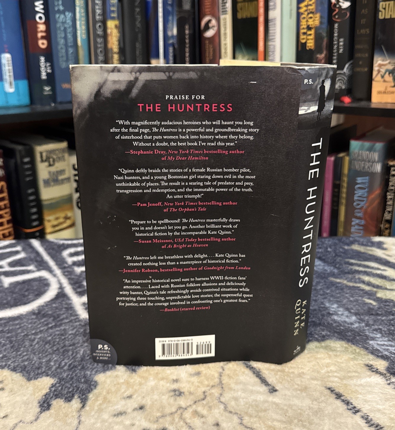 The Huntress – Kate Quinn (2019, Hardcover) First Edition/3rd Print, VG