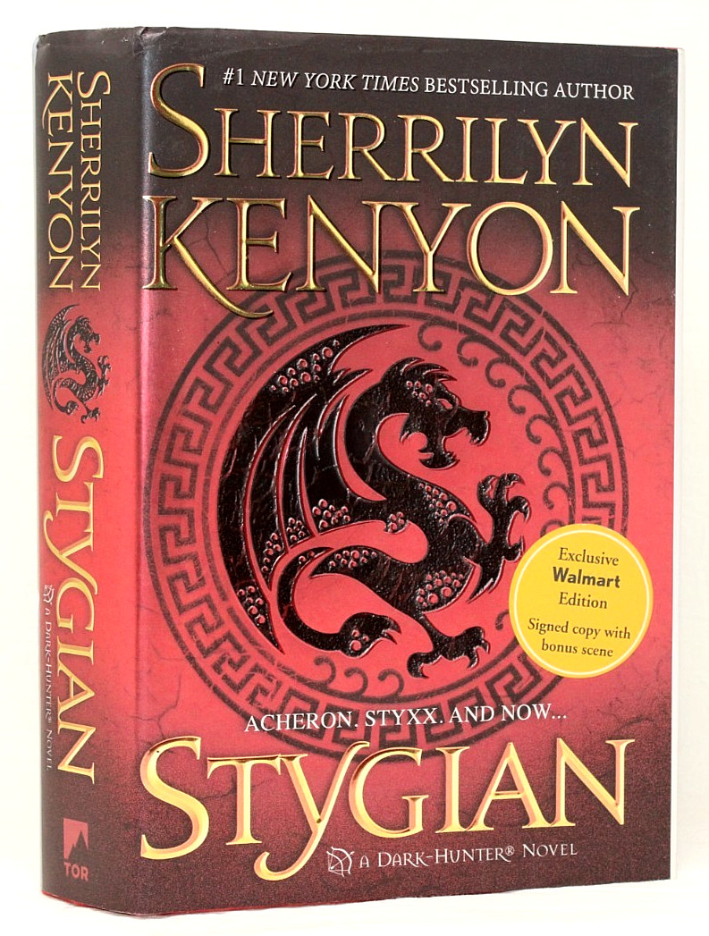 STYGIAN, Sherrilyn Kenyon Hardcover Dust Jacket 2018 Tor 1st/1st SIGNED, NF/VG+