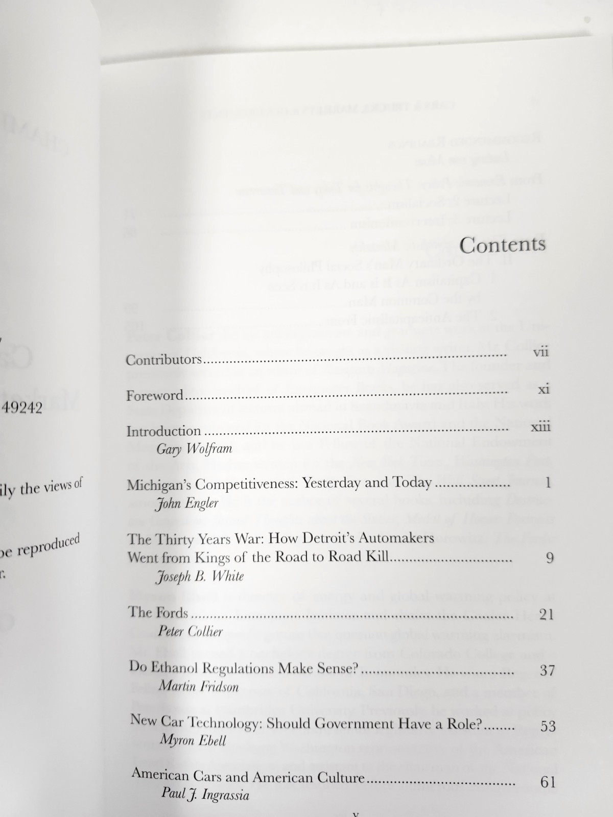 Champions of Freedom Lot-Ludwig von Misees Lecture Series: 2010s TP-Economics