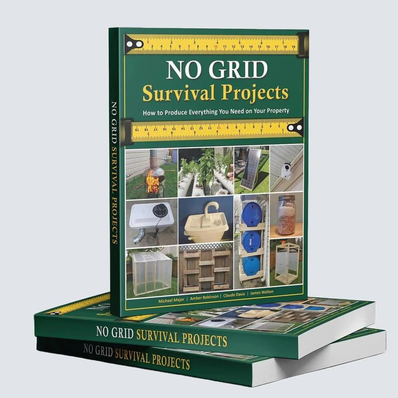 No Grid Survival Projects Paperback Book English