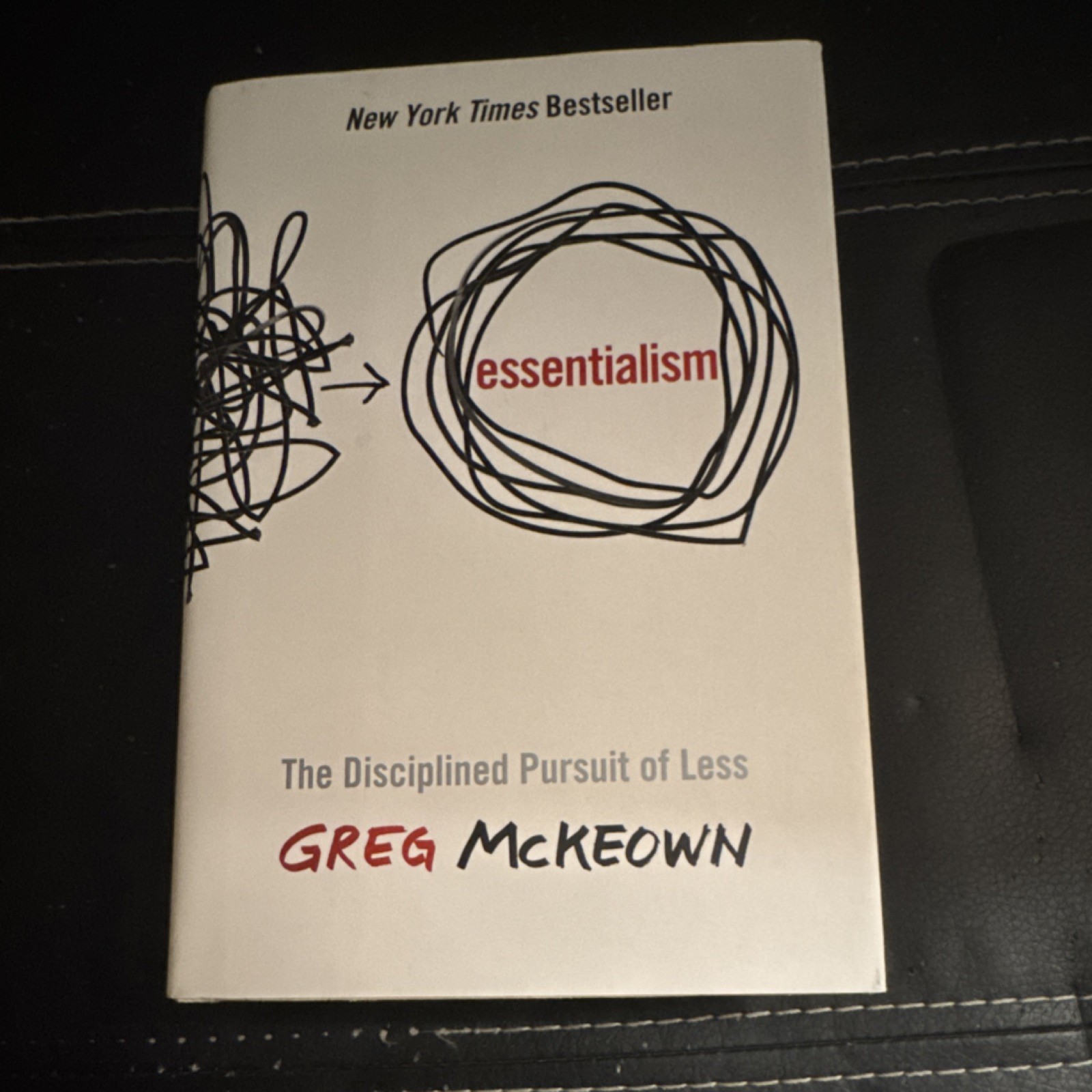 Essentialism: The Disciplined Pursuit of Less by Greg McKeown Hardcover
