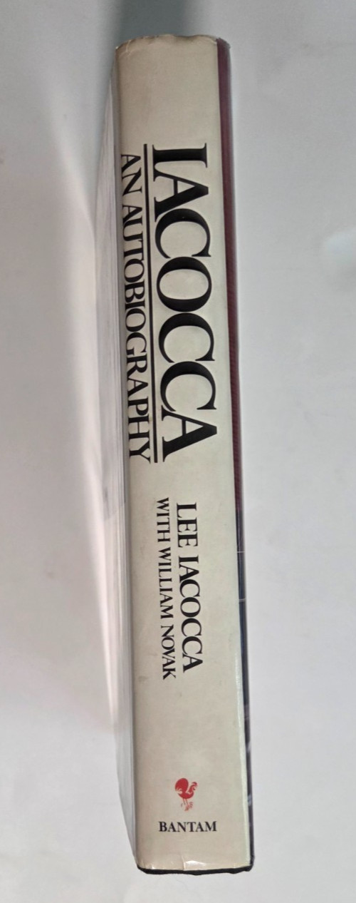 SIGNED Iacocca: An Autobiography | Lee Iacocca | 1985 HC Random House