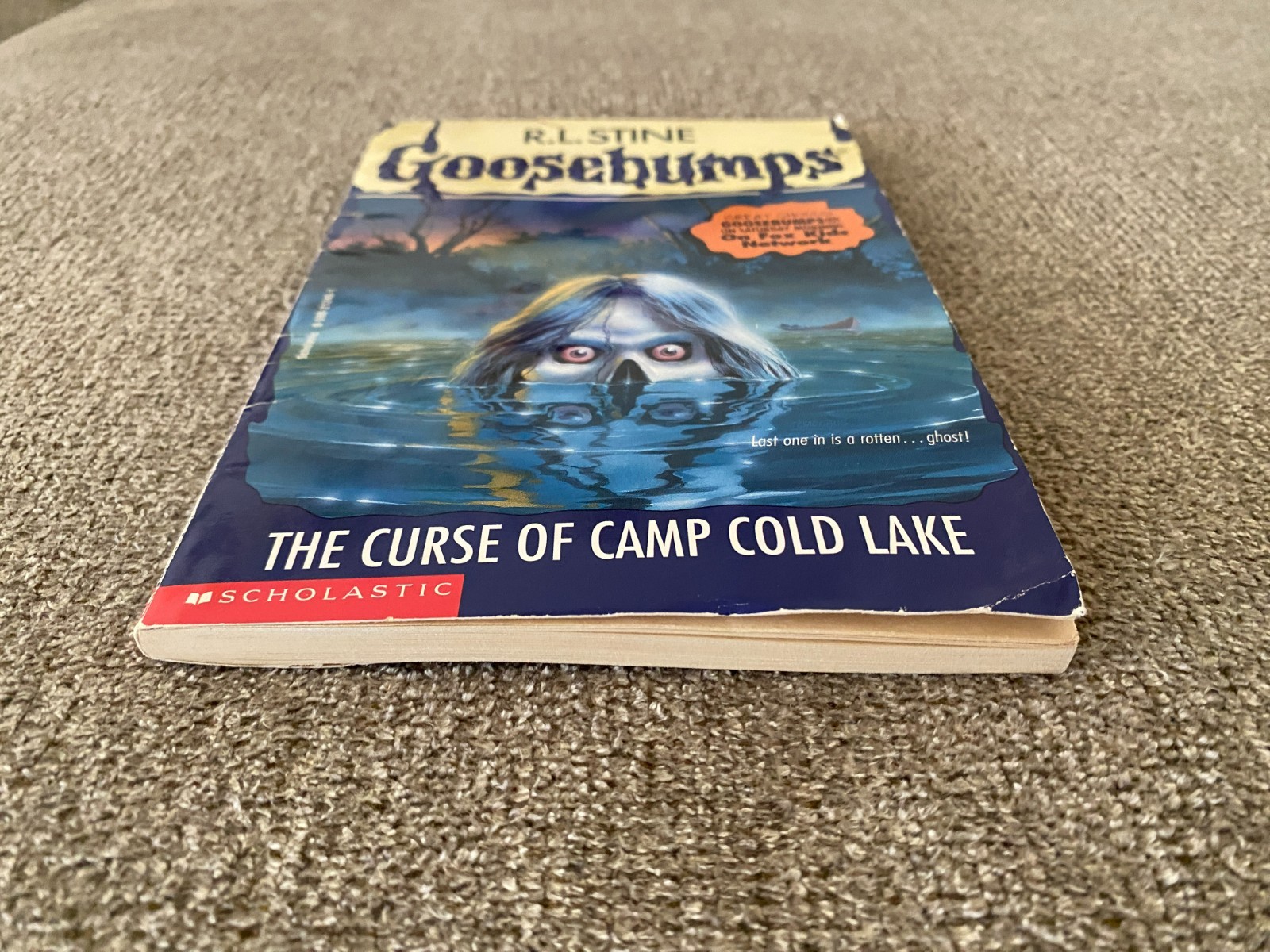 *Print Error* Thin Edition 1st print Goosebumps #56 The Curse of Camp Cold Lake