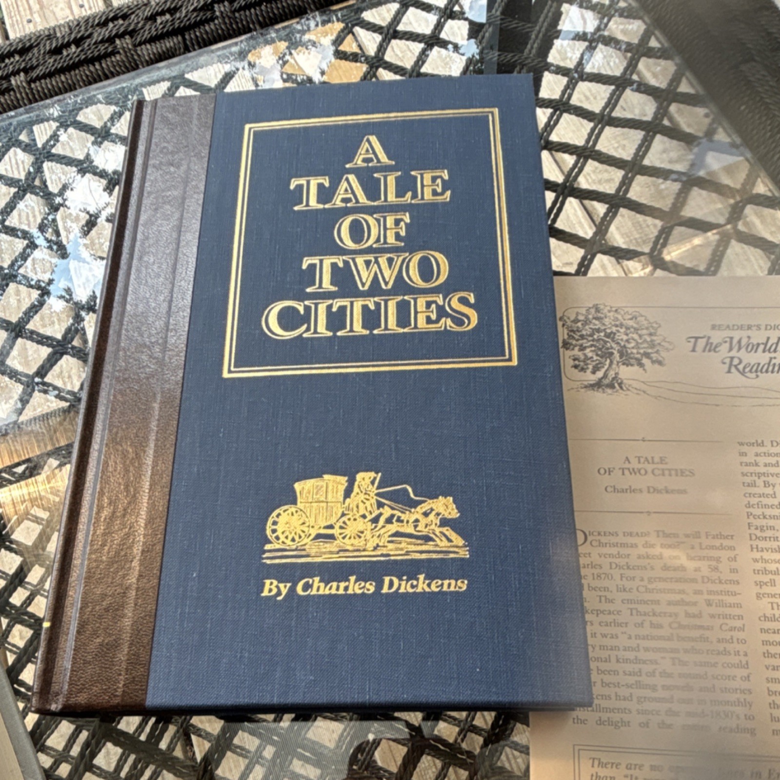 Reader’s Digest The World’s Best Reading A Tale of Two Cities Illustrated
