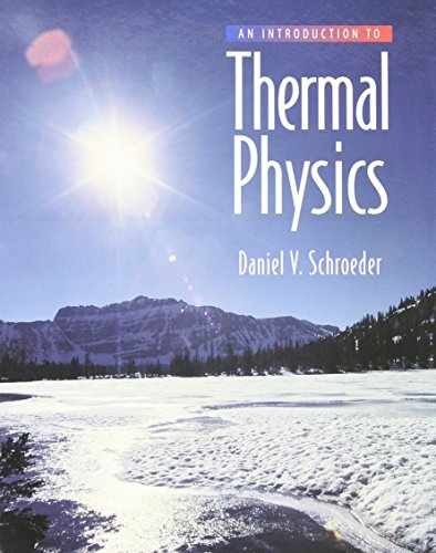 An Introduction to Thermal – Hardcover, by Schroeder Daniel V. – Very Good