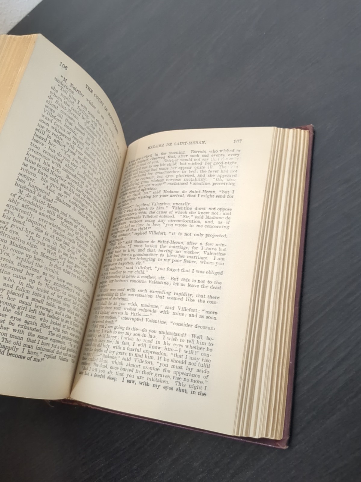Alexander Dumas Count of Monte Cristo – 1890s Lupton One Volume Edition