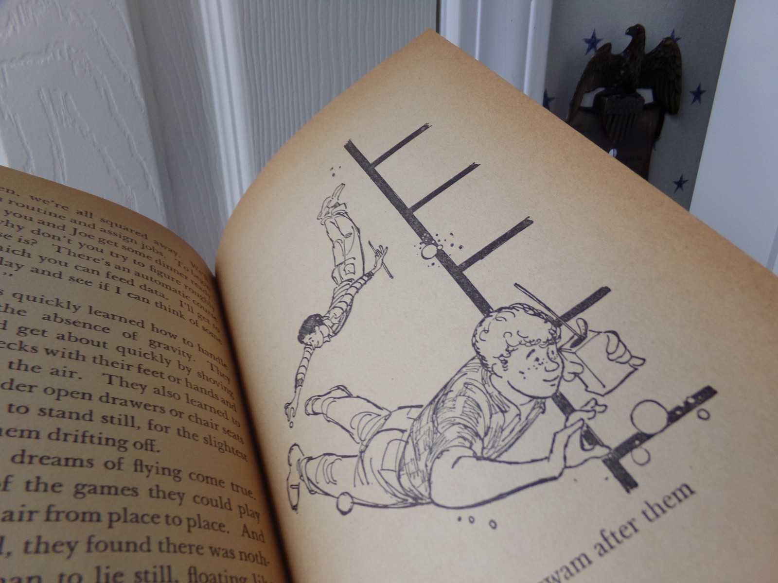 Ezra Jack Keats Danny Dunn & the Anti-Gravity Paint By Wm Ray Abrashkin Vtg Book