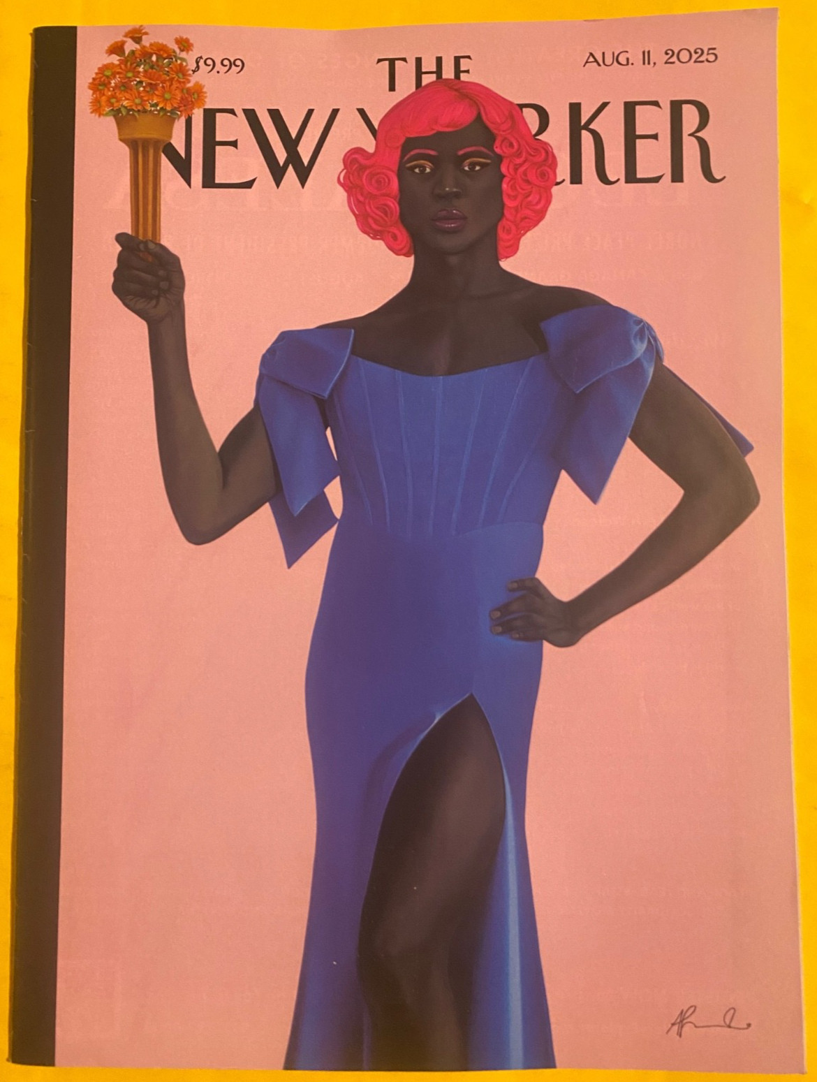AMY SHERALD “TRANS FORMING LIBERTY” new yorker DONALD TRUMP ice raid TRANSGENDER