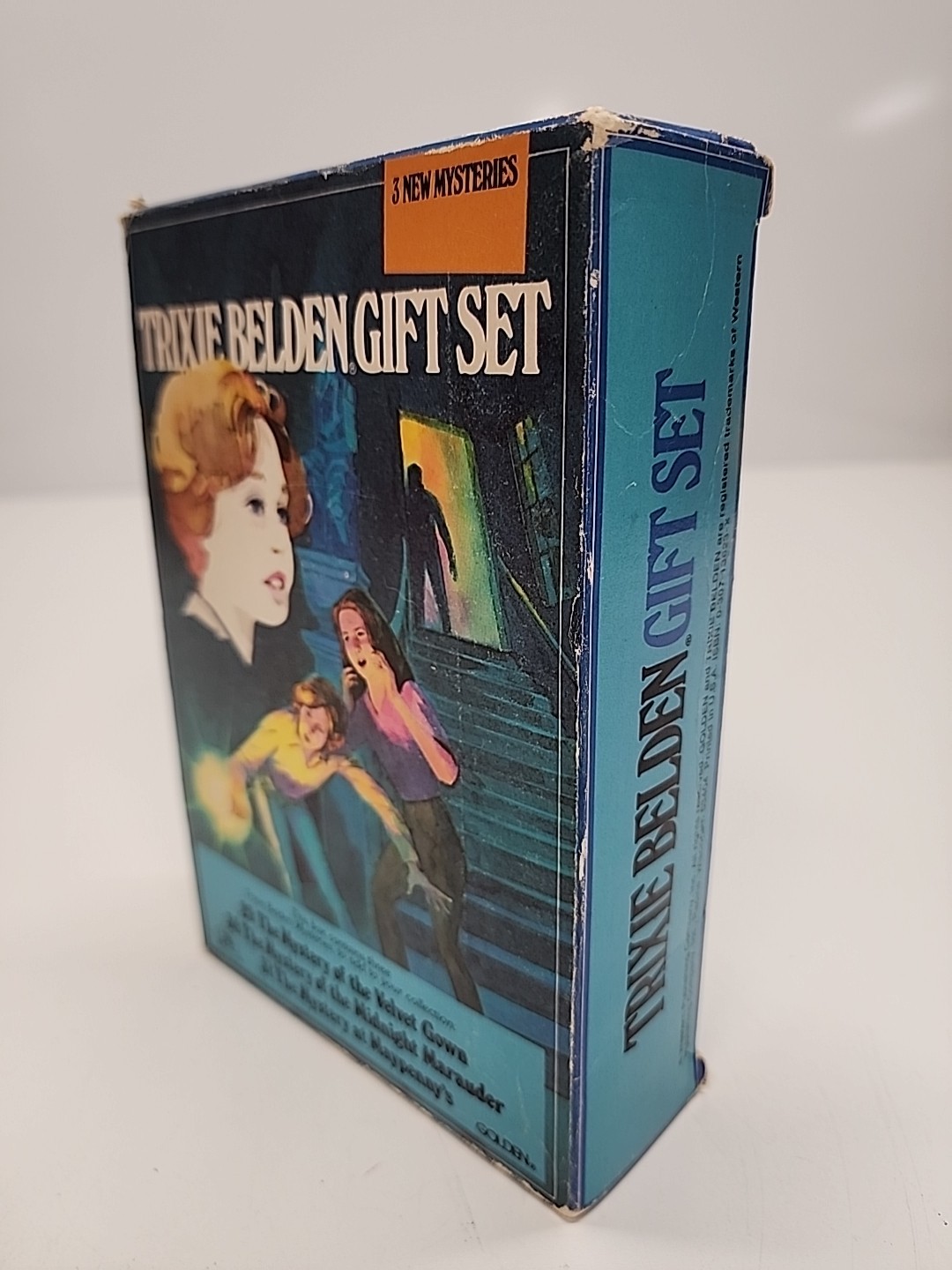 TRIXIE BELDEN Vintage Book Lot 29 30 31 PB Mysteries by Kathryn Kenny Gift Set