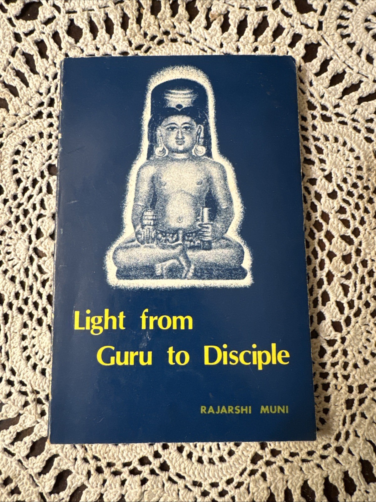 Light from Guru to Disciple Rajarshi Muni 1974 PB First Ed. Rare