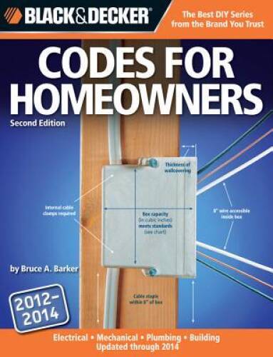 Black Decker Codes for Homeowners: Electrical Mechanical Plumbin – VERY GOOD