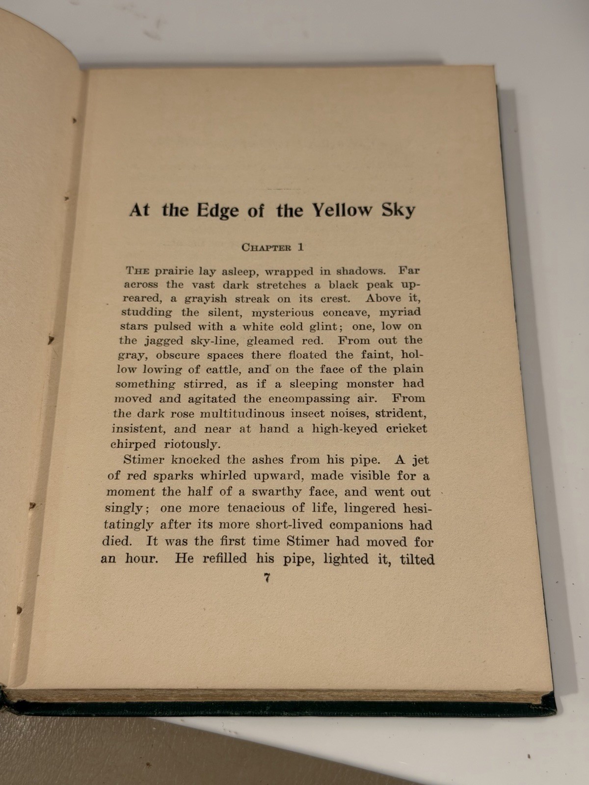 At the Edge of the Yellow Sky 1905 Guy Arthur Jamieson Signed 1st Ed Western