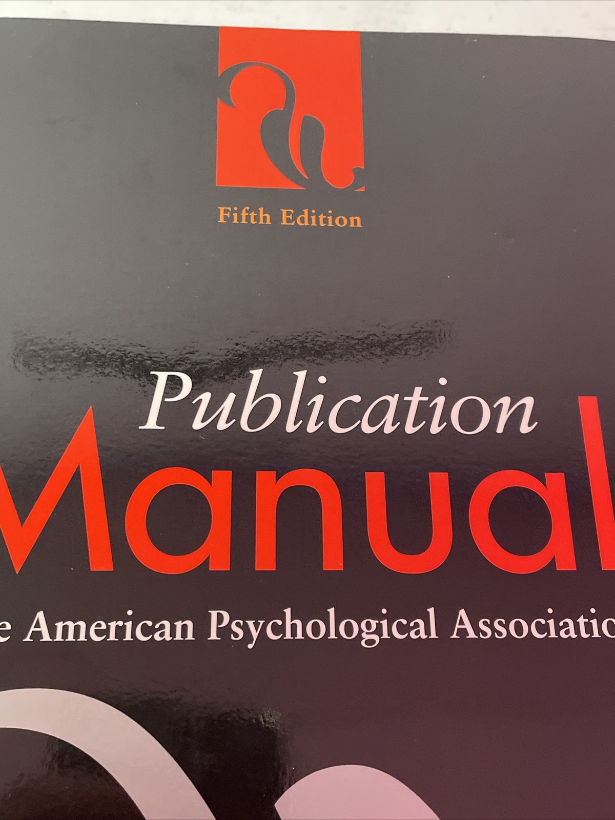 Publication Manual of the American Psychological Association Fifth Edition