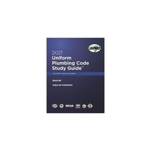 2021 Uniform Plumbing Code Study Guide by Int Assc of Plumbing