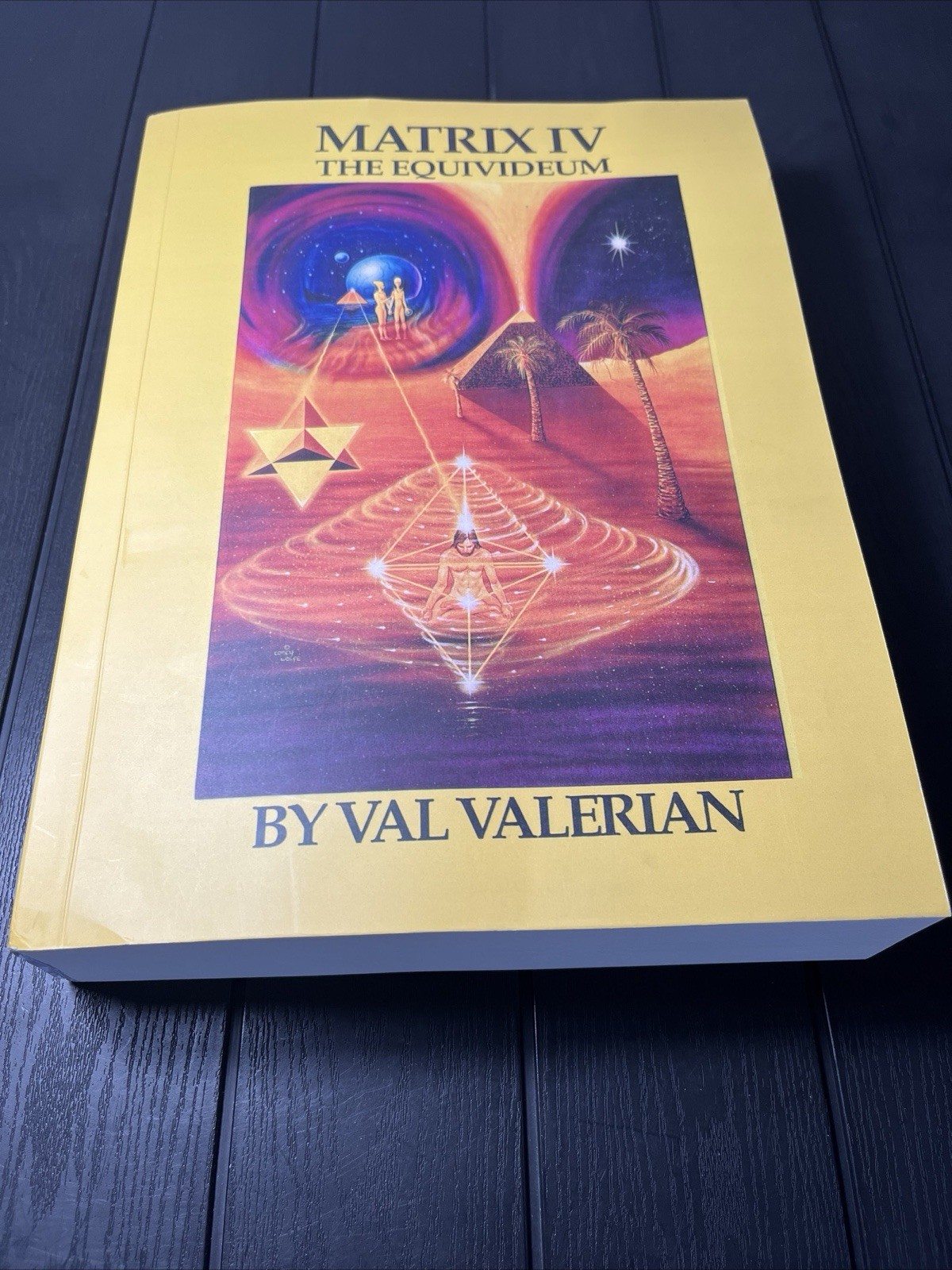 MATRIX IV THE EQUIVIDEUM By VAL VALERIAN,1080 pages,Large Book 8.5*11*2”,Reprint