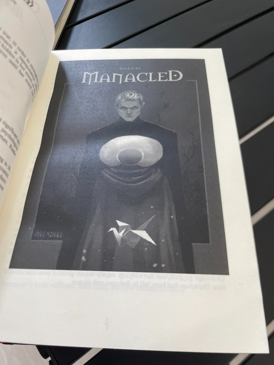Book Manacled – Limited Edition: A stunning print for collectors and lovers of n