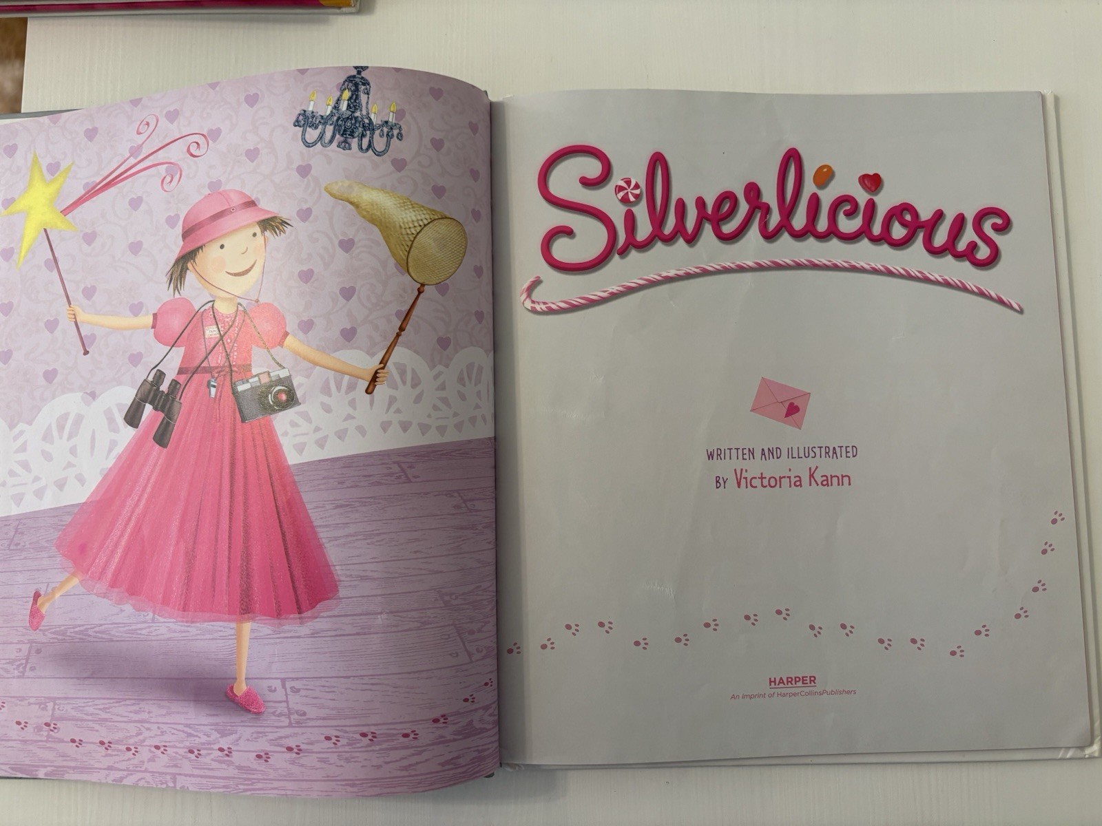 Lot Of 6 Hardcover Books Victoria Kann Purplicious Pinkalicious 5 Minute Stories