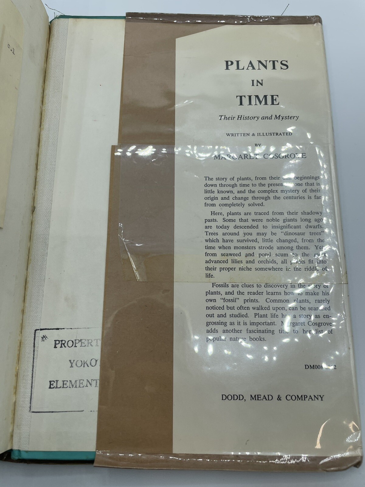 Bone for Bone Margaret Cosgrove 1968 hardcover rare Dust Jacket 128 Pages