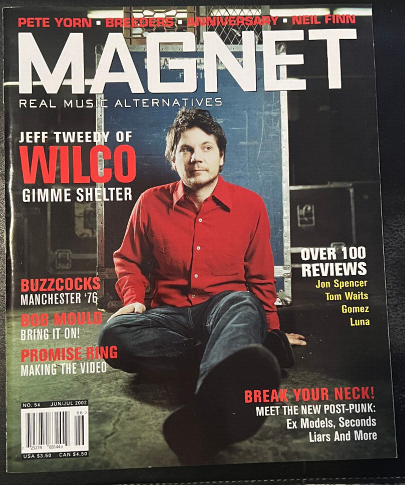 Magnet Magazine #54 2002 Wilco Buzzcocks Bob Mould Breeders