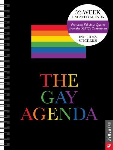 The Gay Agenda Undated Calendar – calendar, Rizzoli Universe, 078933755X