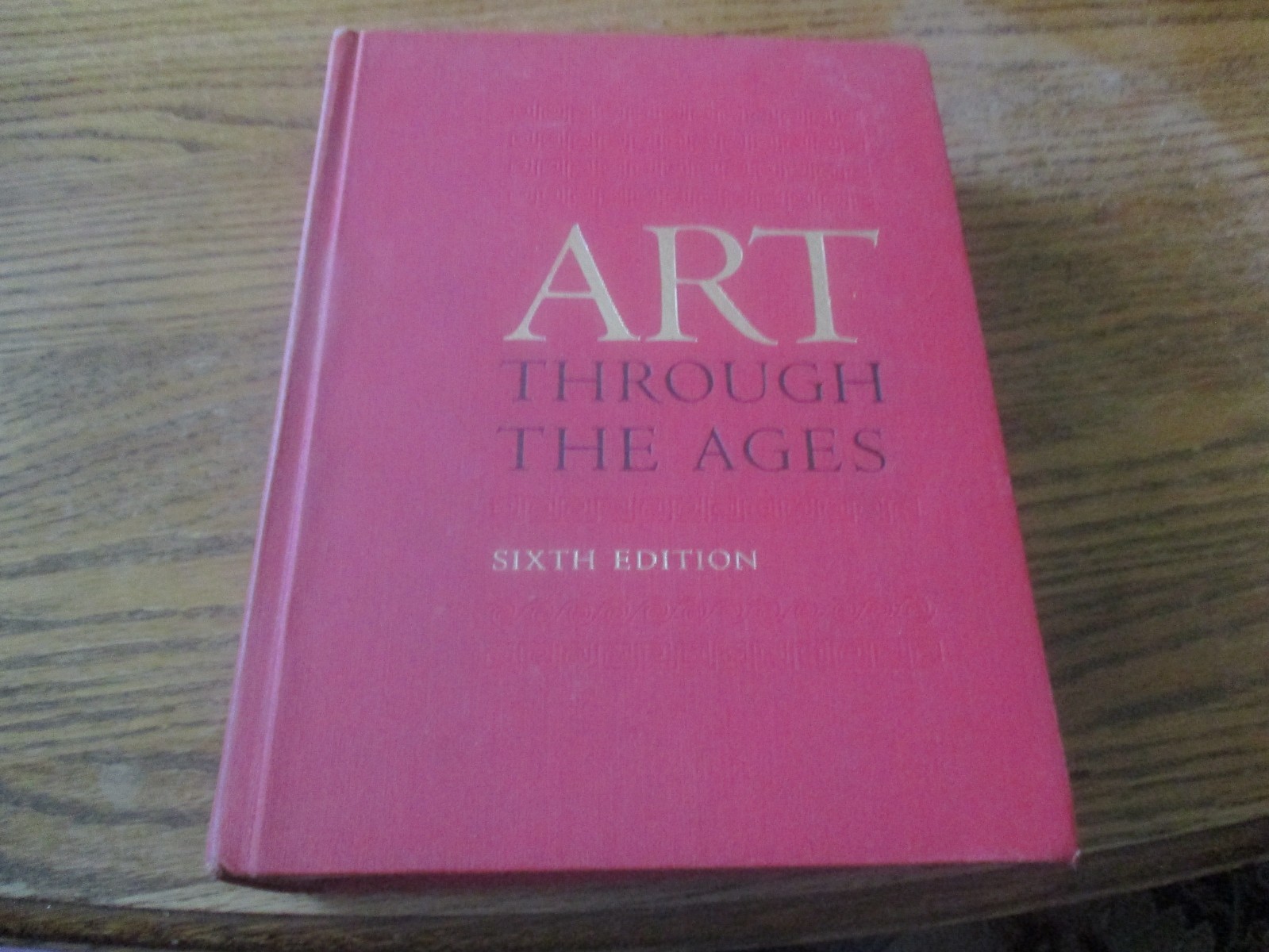 Gardner’s Art Through the Ages Sixth Edition Hardcover Art History Textbook VTG