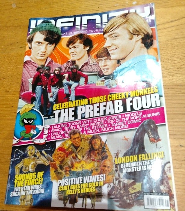 Infinity # 45 cheeky monkeys star wars London falling positive waves