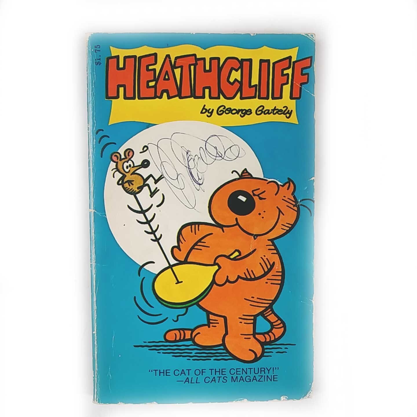 1976 Heathcliff by George Gately PB 124 Pages Comic Strip 1st Tempo Books Print