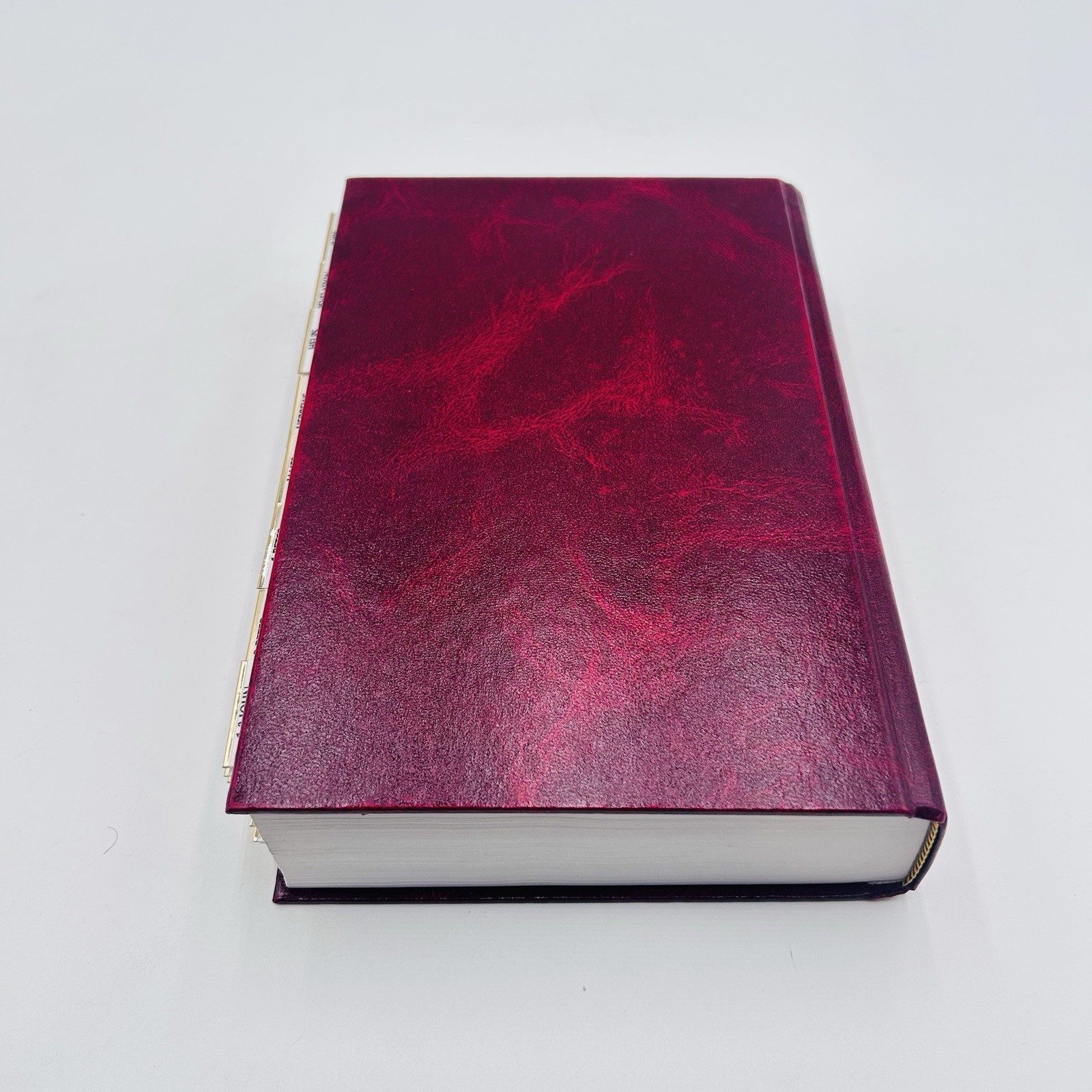 new Holy Bible : New American Bible, Burgundy, Hardcover Index Tab St Benedict