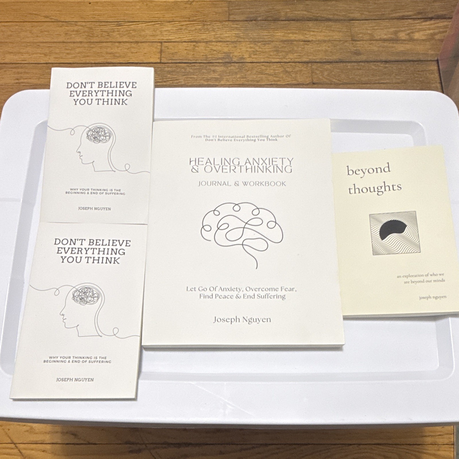 Joseph Nguyen 4 Book Bundle Don’t Believe Everything You Think Beyond Thoughts
