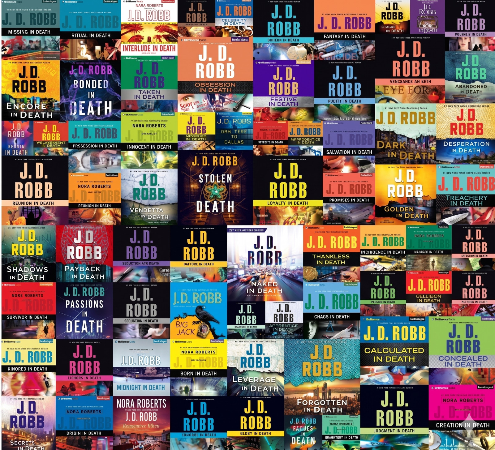 In Death Series by J.D. Robb – Audiobook Collection – Fast Delivery
