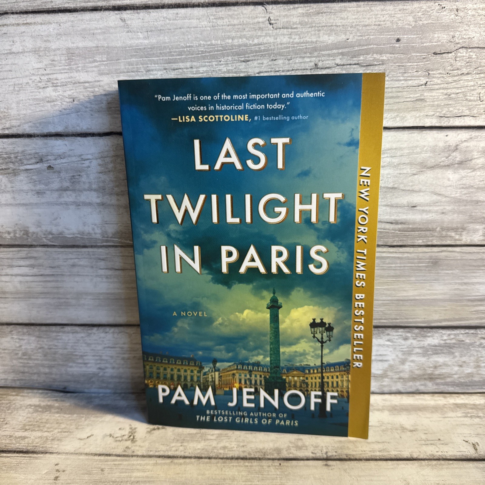 New! Last Twilight in Paris By Pam Jenoff (2026, Paperback) NYT Bestseller