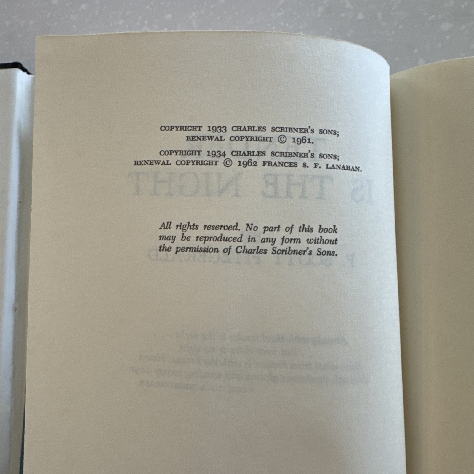 F. Scott Fitzgerald Set Hardcover Novels~Charles Scribner’s Sons The Last Tycoon