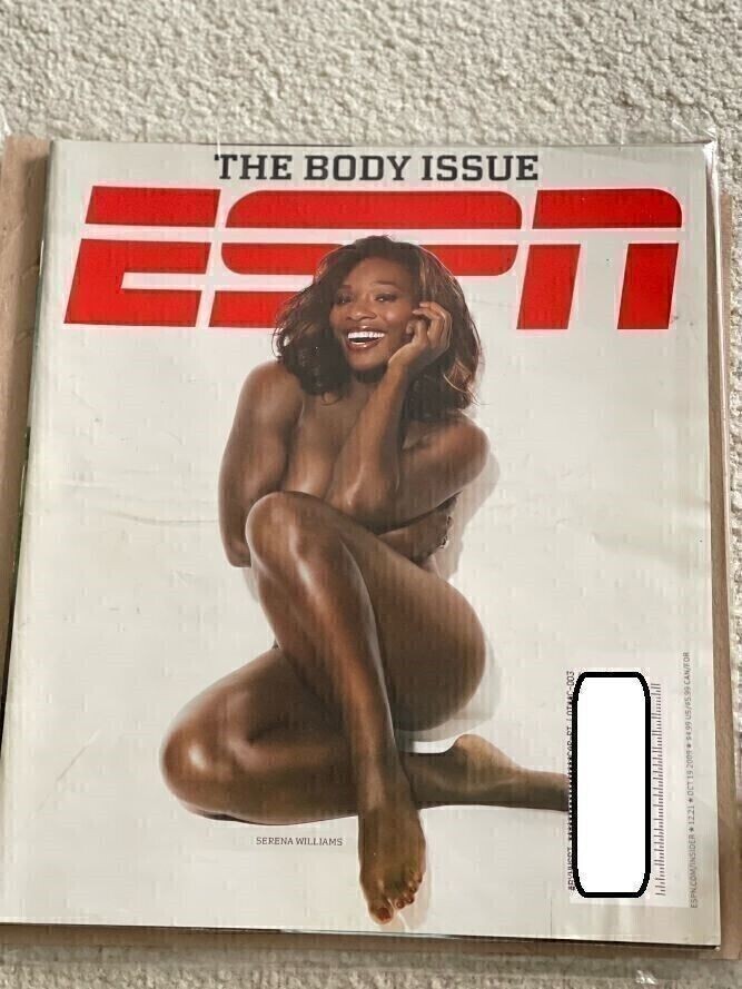 2009 ESPN THE BODY MAGAZINE SERENA WILLIAMS BEST FEMALE TENNIS CHAMP GINA CARANO