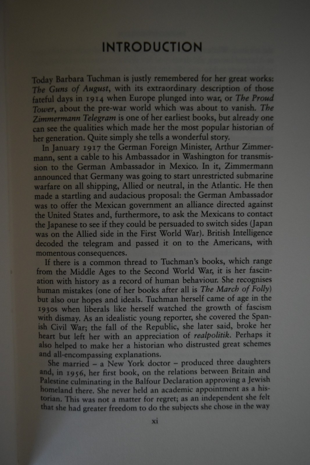 The Zimmermann Telegram by Barbara Tuchman, Folio Society, SC/HC/LN