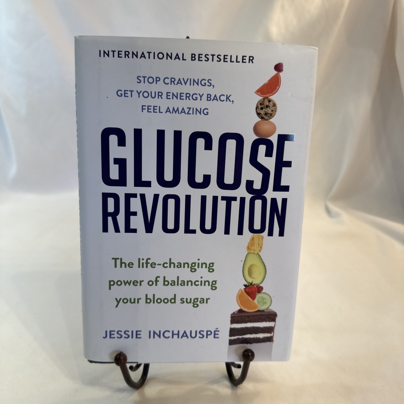 The Glucose Revolution – Hardcover by Jessie Inchauspe 2023 VG