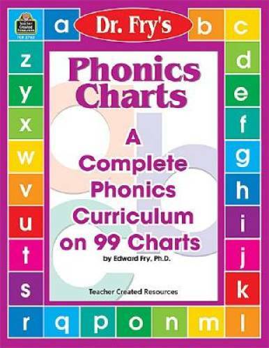 Phonics Charts by Dr. Fry – Paperback By Fry, Edward – GOOD