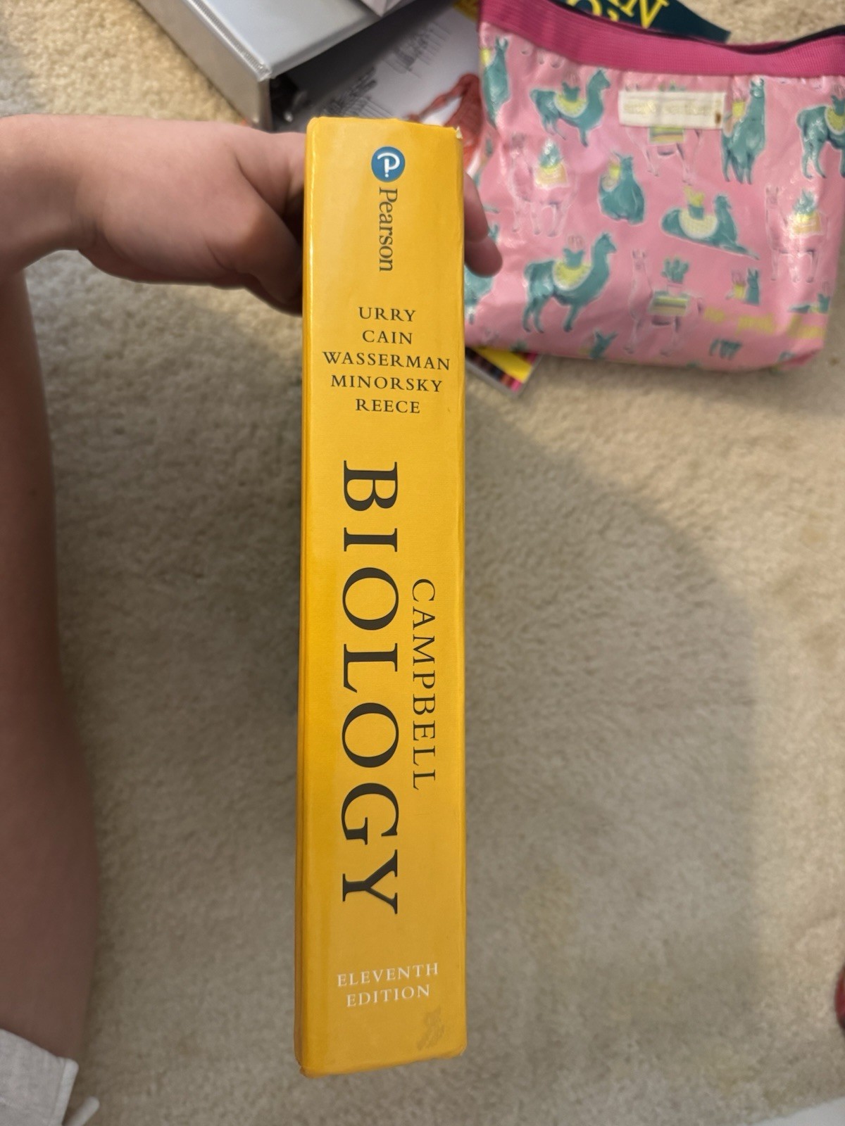 Pearson Campbell Biology Textbook 11th Edition 2017 Hardcover English