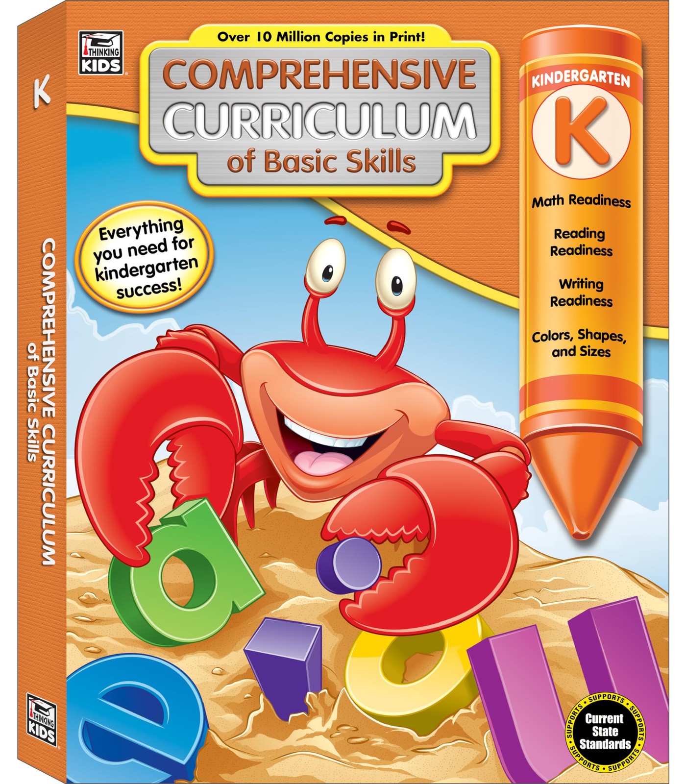 Comprehensive Curriculum of Basic Skills Kindergarten Workbooks All Subjects…