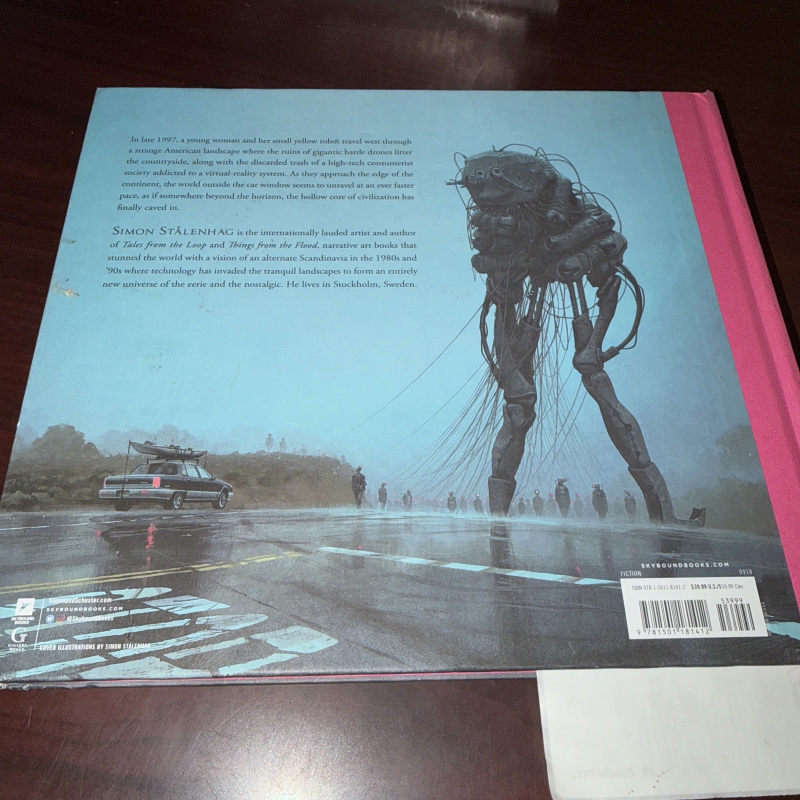 The Electric State Stålenhag Simon Hardcover Illustrated Fantasy Photography Art