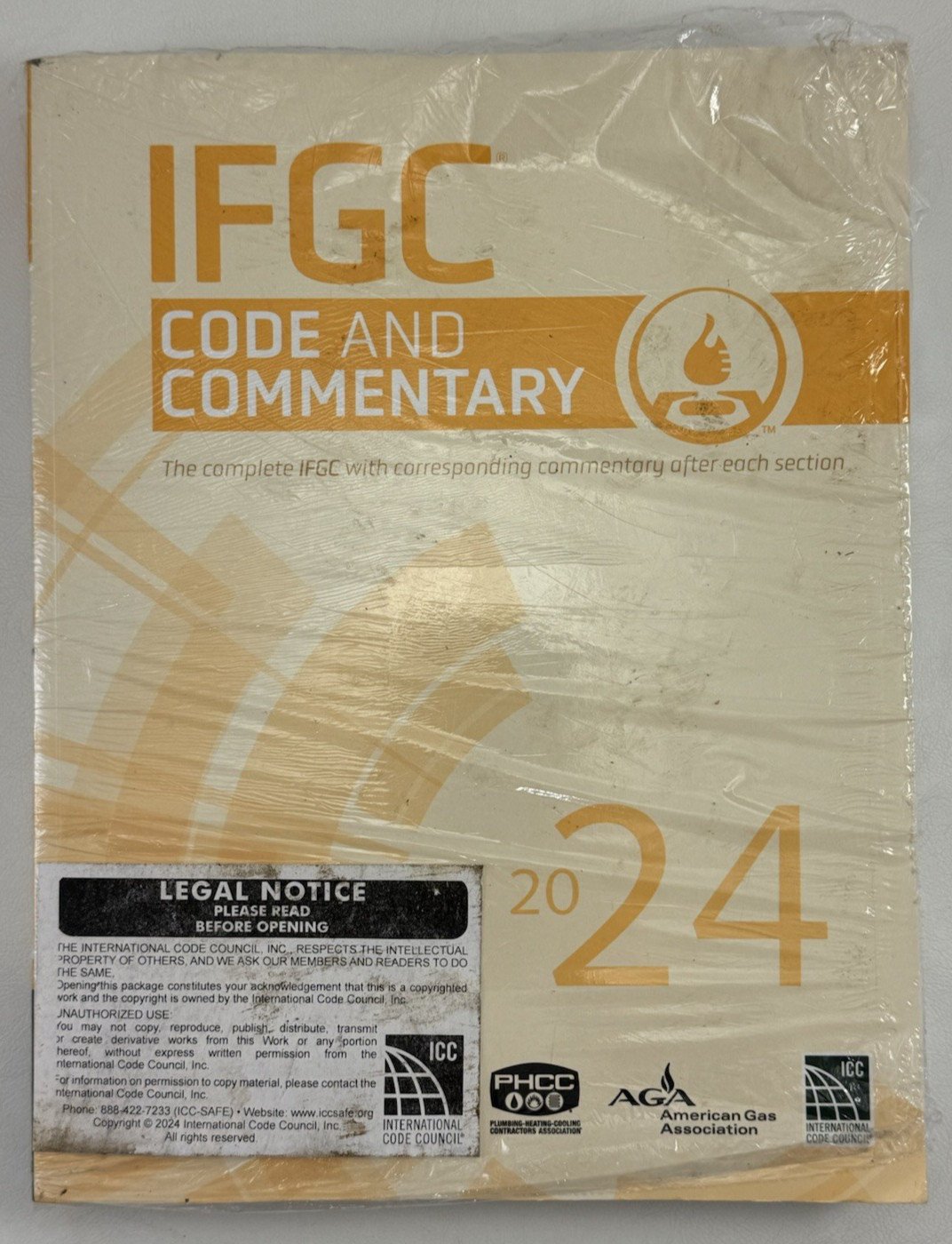 2024 International Fuel Gas Code New Sealed!