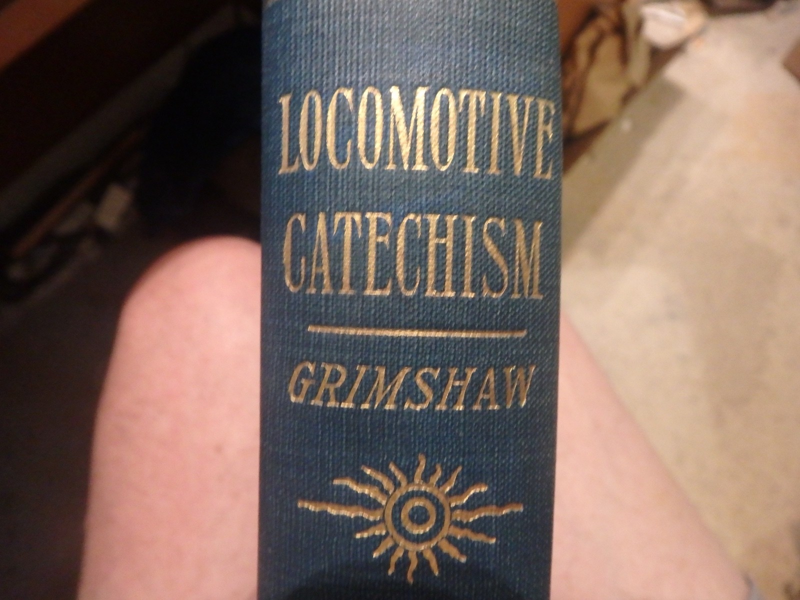 4L-1905 edition- LOCOMOTIVE CATECHISM by Grimshaw-432 pages w/ diagrams