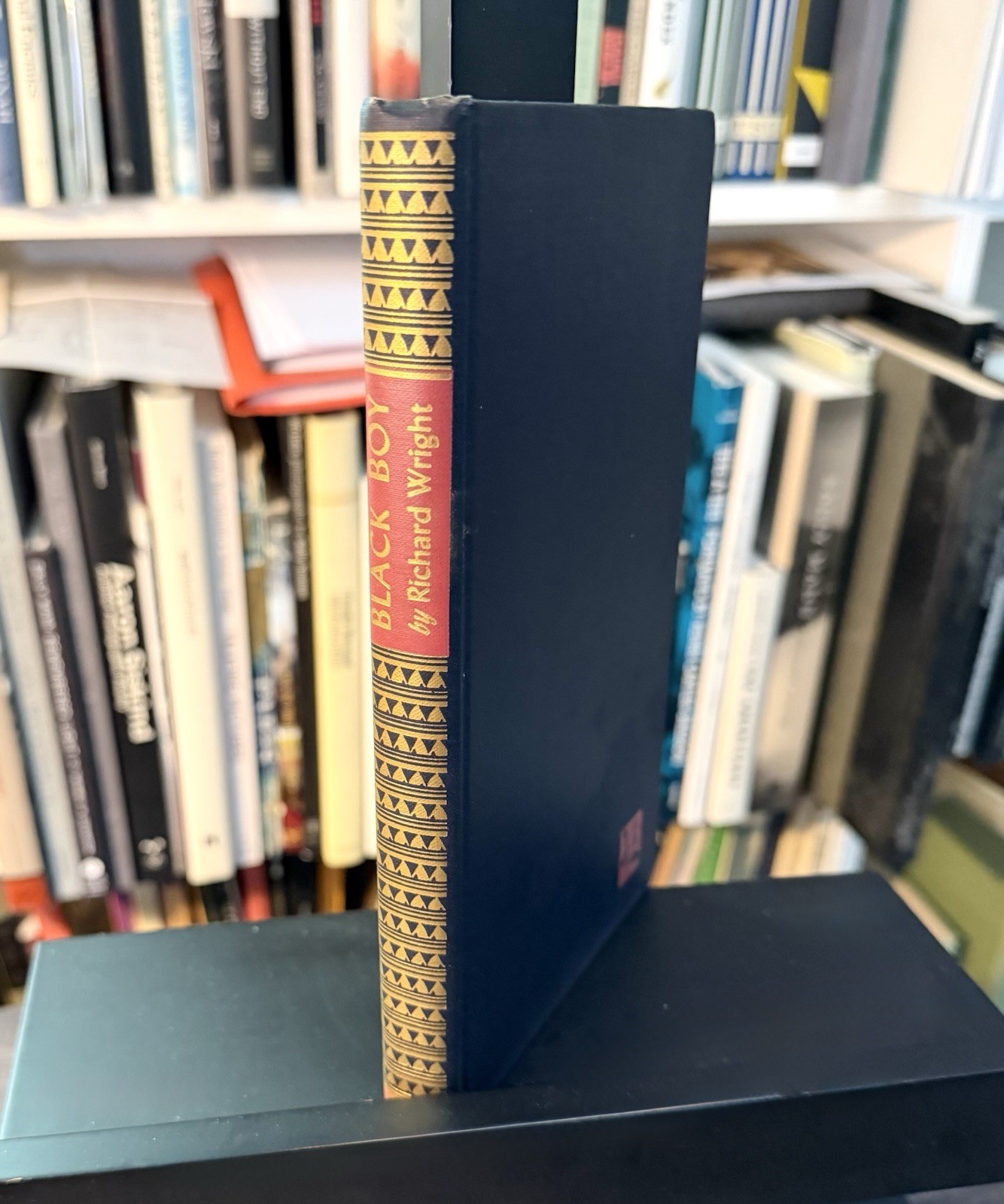 Richard Wright / Black Boy / 1st Ed. Early Pr. / HCDJ / Harper & Brothers